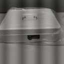 KYODOLED Large Cash Box with Combination Lock,Safe Metal Box for Money, Storage Lock Box with Money Tray,9.84"x 7.87"x 3.54" White Large