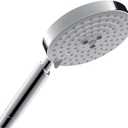 hansgrohe Raindance S Easy Install 5-inch Handheld Shower Head Modern 3 RainAir, BalanceAir, Whirl 28519001,Chrome,Small