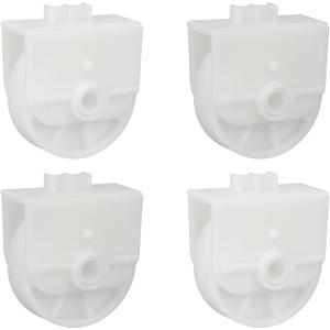 Refrigerator Freezer Drawer Roller AHJ72909001 for LG/Kenmore Freezer Tray Roller Replaces Part AHJ73329901 AP4671331-4 Pack