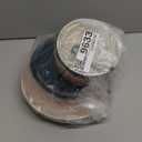 Grow Forward 16-piece Premium Wheat Straw Dinnerware Sets for 4 - Unbreakable Dishwasher & Microwave Safe Plastic Plates and Bowls Sets - Patio, Outdoors, RV, Camping Dishes - Tropical