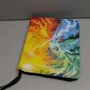 Trading Card Binder for TCG Cards, 9-Pocket Portable Card Collector Ablum Holder Book Fits 900 Cards with 50 Removable Sleeve, Waterproof Card Binder Display Storage Carrying Cases for TCG-Storm