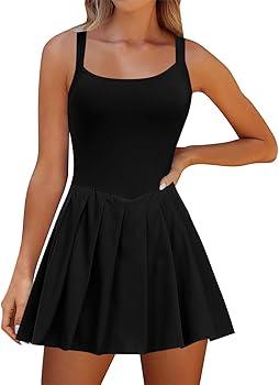 B2PRITY Dress for Women's (Large, Black)