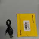 PChero USB to DC 2.0mm Charger Charging Cable for Mini S530 Smallest Invisible Wireless Bluetooth Earbuds Earphones Headphones Headset and Bluetooth Shower Speaker (Black - 1pc)