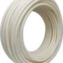 SharkBite 3/4 Inch x 300 Feet White PEX-A, Made in the USA, Flexible Water Pipe Tubing for Plumbing, UA70W300