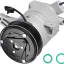 TadaMark A/C Compressor with Clutch Fit for Nissan Maxima 3.5L 2008-2014, for Murano 2009-2014, for Pathfinder 2013-2015, for Quest 2011-2015 3.5L 3.5 Air Conditioner Compressor