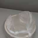 Large Decorative Bowl, Modern Handicraft Resin Bowls for Home Decor, Decorative Fruit Bowl for Kitchen Counter, Stylish Key Bowl for Entry Table, Artificial Stone Resin, Beige