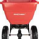 EarthWay Products T150 150lb Towable Broadcast Fertilizer Spreader, Seed Spreader, Pull Behind Aerator/Seeder for Garden Tractor, Easy Flow Control, Adjustable, Non-Skid Tires