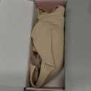 PoseFree Womens Seamless Wireless Supportive Bra Push Up Comfort Soft No Underwire Full Coverage T-Shirt Bra (Large, Nude)