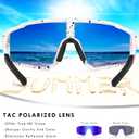 Youth Baseball Sunglasses, Kids Polarized Sports Sunglasses,UV400 Protection Glasses for Boys Girls Softball Cycling