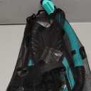 Snorkeling Gear for Adults, 4 in 1 Adult Snorkel Set with Panoramic View Snorkel Mask, Dry Top Snorkel, Adjustable Short Fins and Travel Bag, Snorkel Set with Fins for Snorkeling Diving (Turquoise Blue)