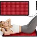 35" x 17" Red Light Therapy for Body - 660nm Red & 850nm Near Infrared NIR, Tri-Chip 1536 LEDs Therapy Mat