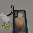 Lanhiem for Samsung Galaxy S21+ Plus Case, IP68 Waterproof Dustproof, Built-in Screen Protector, Rugged Full Body Shockproof Protective Phone Cover for Galaxy S21 Plus 5G 6.7 Inch, Black