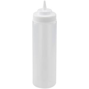 Winco Wide Mouth Squeeze Bottles 24-Ounce, Pack of 6