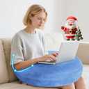 vamorry Gaming Pillow Arm Support Pillow for Bed & Sofa: Ergonomic U-Shaped Lap Pillow with Elbow Rest for Adults & Kids - Reduces Arm Pain & Fatigue During Gaming, Reading, Working & Crocheting