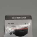 Car Heater, Portable 12V Car Heaters for Vehicle, Fast Heating & Cooling Fan Plug In Car Heater for Windshield Defogger with 360 Rotary Car Heaters for Vehicle, Car, RV, SUV