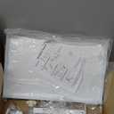 Bedside Shelf Foldable, Metal Clip-On Bed Shelf for Top Bunk Heavy Duty Bed Side Table Tray for College Dorm Essentials, Loft Nightstand Organizer Tray with Removable Cup & Phone Holder(White)