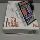 Comie Poker Chips,500PCS Poker Chip Set with Aluminum Travel Case,11.5 Gram Poker Set for Texas Holdem Blackjack Gambling