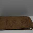 Sofa Armrest Storage Bag, Sofa Arm Hanging Storage Bag, Cotton Sofa Armrest Storage Bag, Waterproof Couch Remote Control Holder Couch Armchair Caddy Accessories for TV Remote Control(Brown)