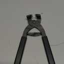 Leather Punch Tool Silent Pliers, 6.7in Handheld Leather Hole Punch Tool with 0.15in Head, DIY Leather Art Craft Hole Punch Stitching Hand Pliers for Belts Straps Saddles Shoes (4mm-4 Teeth)