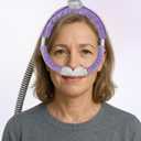 3 Pack Satin CPAP Strap Covers, CPAP Mask Cushions, Universal and Comfort CPAP Mask Strap Pads to fit Dreamwear Headgear for Reducing Red Marks CPAP Hair Protector for Women(Light Purple)