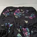 Gradient Butterfly 2 Piece Car Seat Covers for Women Ladies Hippie Flower Power Print Car Front Seat Covers Set Interior Accessory Decor Anti Scratch Auto Seats Cover