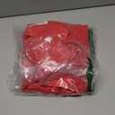 Poetsky Womens Waffle Knit Tops 2026 Oversized Long Sleeve Henley Shirts Fall Casual V Neck Loose Fit Tunic Blouse (Medium, Red)