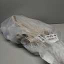 GarveeHome Scalloped Washable Runner Rug 2x10 Non Slip Kitchen Rugs Modern Blue Indoor Entryway Rug Farmhouse Soft Bath Mat Stain Resistant Carpet for Bedroom Hallway Laundry 2 ft x10 ft Beige