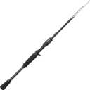 Abu Garcia Veritas Casting BFS Fishing Rod, Balanced and Lightweight Rod, Powerlux 100 Construction, Custom Ergonomic Reel Seat, 6'10" - M Light - 1pc