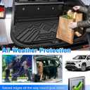 Rav4 Cargo Liner - Trunk Mat for Toyota RAV4 2019-2024 2025, All Weather Cargo Mat for rav4 Accessories, Heavy Duty (Fit for All Models)