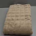 Velvet Couch Cover, Washable Sectional Sofa Cover, Anti Slip Sofa Slipcovers for 3 Cushion Couch Sofa L Shaped Recliner, Furniture Protector Covers for Pets Kids(Khaki, Only 1 PCS)