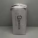 SINWEEK 2 Inch Egg Crate Memory Foam Mattress Topper Twin Size, Soft Mattress Pad for Back Pain Relief, Bed Topper, CertiPUR-US Certified