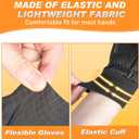 Sukeen Winter Gloves Men Women Touchscreen Anti-Slip Sports Gloves Lightweight Cold Weather Warm Gloves for Running, Cycling (Large, Grey)