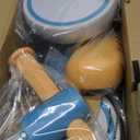 SEREED Baby Balance Bike for 1 Year Old Boys Girls 12-24 Month Toddler Balance Bike, 4 Wheels Toddler First Bike, First Birthday Gifts (Blue)