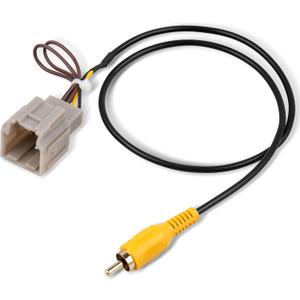 RED WOLF Reverse Camera Retention Wiring Harness w/RCA Plug for 2014-2016 Chevy Silverado GMC Sierra 8" NAV w/IO4 IO5 IO6 RPO System OE Backup Camera Install Aftermarket Radio Non Bose System