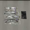 NOVIVON 2.0 Metal Reading Glasses Men - Durable Readers with Blue Light Filtering - Clear Vision (Gunmetal*2, Gold, Silver, Brown)