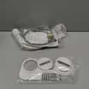 Ultra-Slim Bidet Attachment for Toilet - Dual Nozzle (Feminine & Posterior Wash) | Lead-Free Stainless Steel Valve | Non-Electric Adjustable Water Pressure | 2.48" Slim Fit Standard Toilets