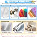 1"/25mm Button Paper Cutter, 1.38"/35mm Circle Punch, Heavy Duty Manual Lever Graphic Punch Die Cutter for Round Paper Cutting,DIY Badges, Scrapbooking Cardstocks Crafting