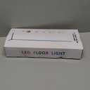 WISIMMALL 2PCS RGB Corner Floor Lamp, 64.5" RGB Color Changing Mood Light Bluetooth APP and Remote Control Music Sync LED 398 Dimmable Modes Modern Floor Lamp for Living Room, Light Timing