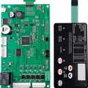 42002-0007S Control Board Kit Compatible with Pentair MasterTemp 400/300/250/200 & Sta-Rite Max-E-Therm SR400/SR333/SR200 Pool & Spa Heaters, Replaces 461105 with 472610Z Switch Pad