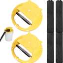 2 Pack Mouse Rat TrapBucket,5 Gallon Mouses Rat Traps Indoor for Home,Reusable Mouse Catching Tool-Owl Style, BucketLid Rat Traps Indoor Outdoor[5 Gallon Buckets is NOT Included]