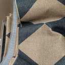 Checkered Easy Jute Rug 5x7 Outdoor Patio Rug Washable Area Rugs for Living Room Bedroom Non Slip Neutral Farmhouse Indoor Outdoor Carpet for Backyard Patio Office