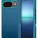 I-HONVA for Google Pixel 9 Case,Google Pixel 9 Pro Case Shockproof Dust/Drop Proof 3-Layer Full Body Protection [Without Screen Protector] Rugged Heavy Duty Cover Case for Pixel 9/9 Pro,Turquoise