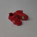 Casbeam Kids Breathable Sneakers Mesh Lightweight Easy Walk Casual Sport Strap Athletic Running Shoes for Boys Girls 050 All Red 28