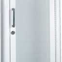 JL Industries 1017G10 Ambassador Cabinet-Full Glazing Door-Primed Steel-Semi Recessed-3in Round Edge