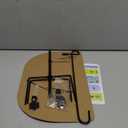 LCCBRO Garden Flag Stand Holder Pole with 5 Prong Base for Outside Double Flag, More Stable Yard Flag Stand Weather Proof, for Small Garden Flags 12 x 18, Holds Flags up to 13" Wide