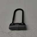 Topzone Heavy Duty 14mm U Bar Bike Lock Anti-theft Bicycle U Lock with Mount Bracket & 2 Keys