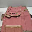 TRANSON Art Portfolio Case Artist Backpack Canvas Bag Large 26 x 19.5 (Brownish Red)