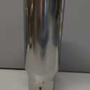 LCGP 3 Inch Inlet Exhaust Tip,3" x 4" x 12",Bolt On Stainless Steel Polished Diesel Exhaust Tailpipe Tip
