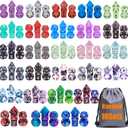 10 Sets Random Multi Colored Assortment Polyhedral RPG Dice (70pcs),Surprise Mystery Mini Dice Set,10mm Mini DND Dice Set for MTG,RPG,D&D Dungeons and Dragons Role Playing Game