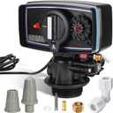 5600 Water Filter Control Valve,12 Day Cycle Timer,3W Backwash Valve Head for Water Softeners